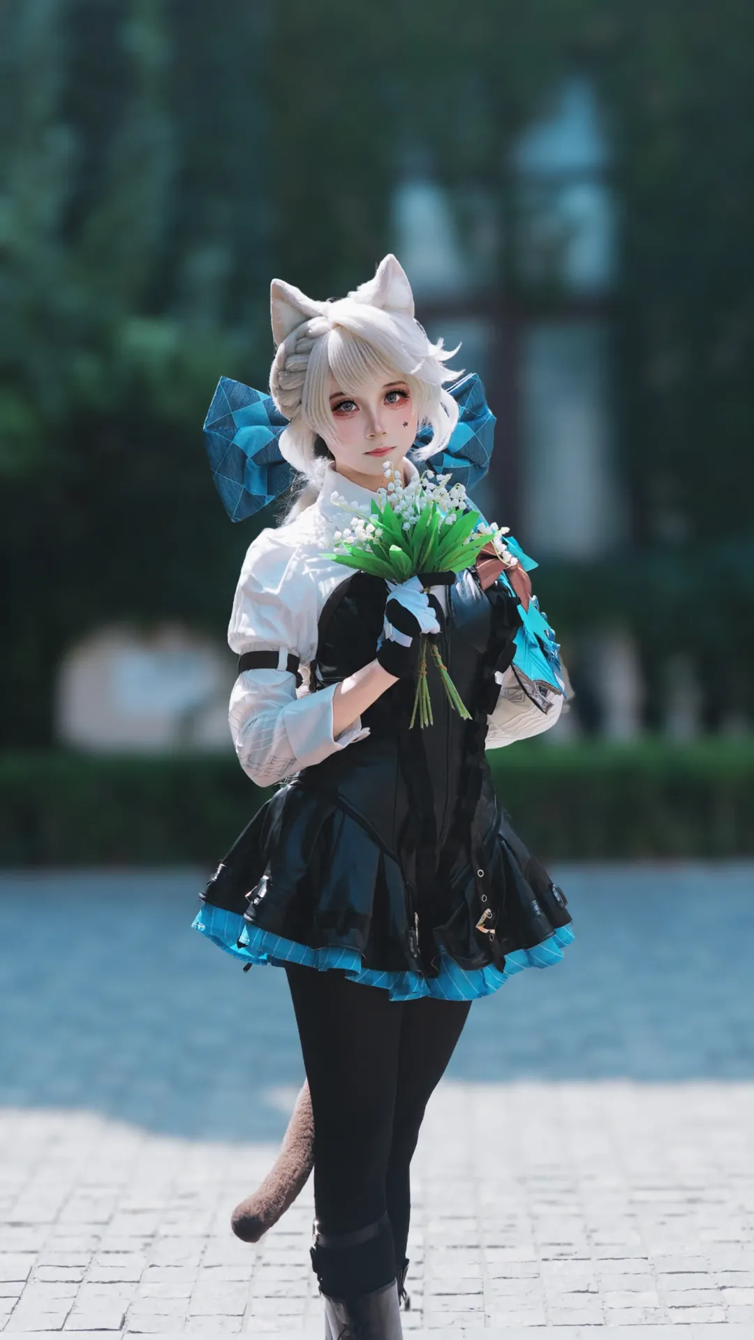 【琳妮特cos】原神貓耳少女的鈴蘭花束拍攝記錄 - 第 7 張