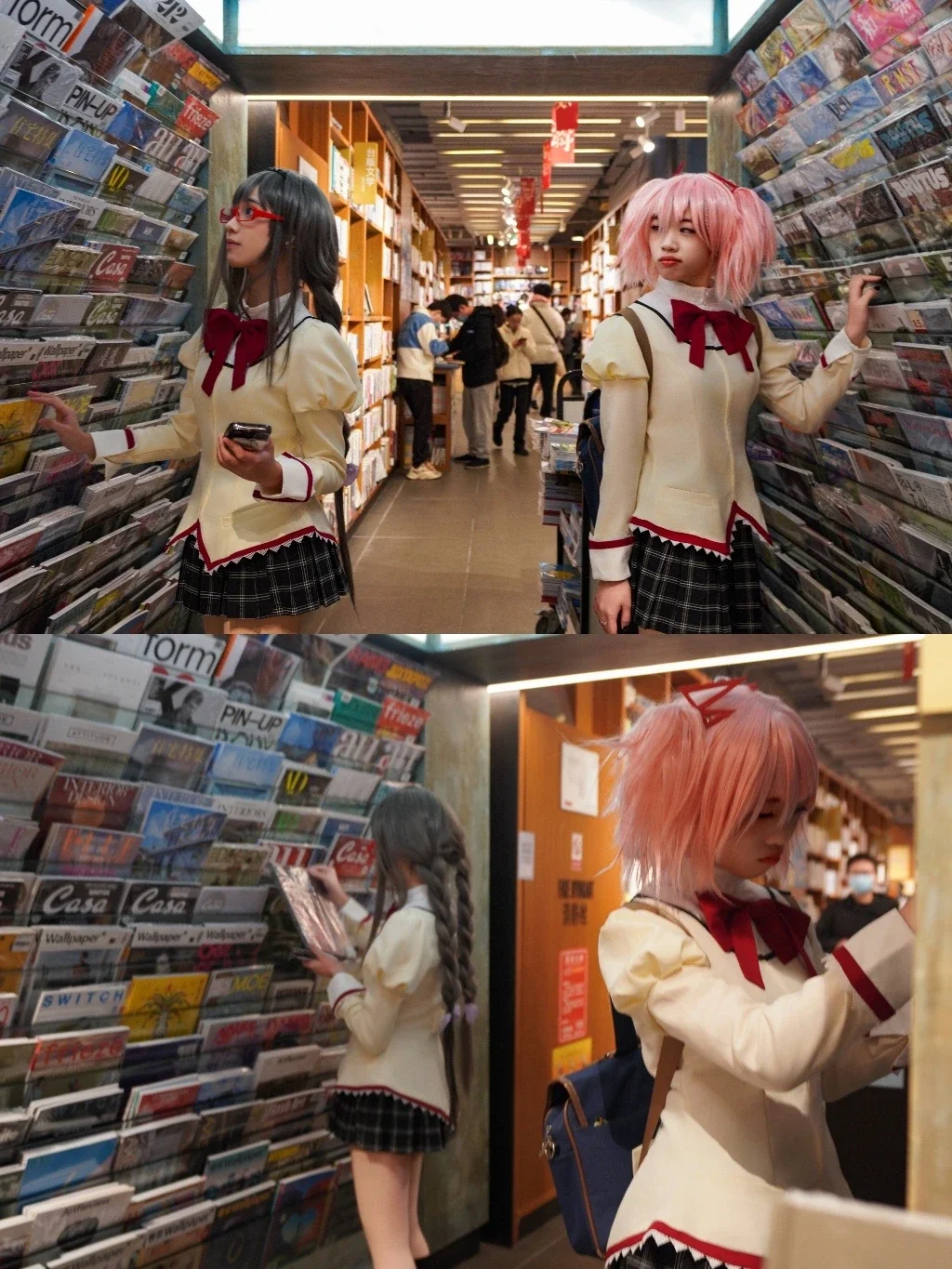 【晓美焰cos】魔法少女小圆的放学日常 - 第 8 张