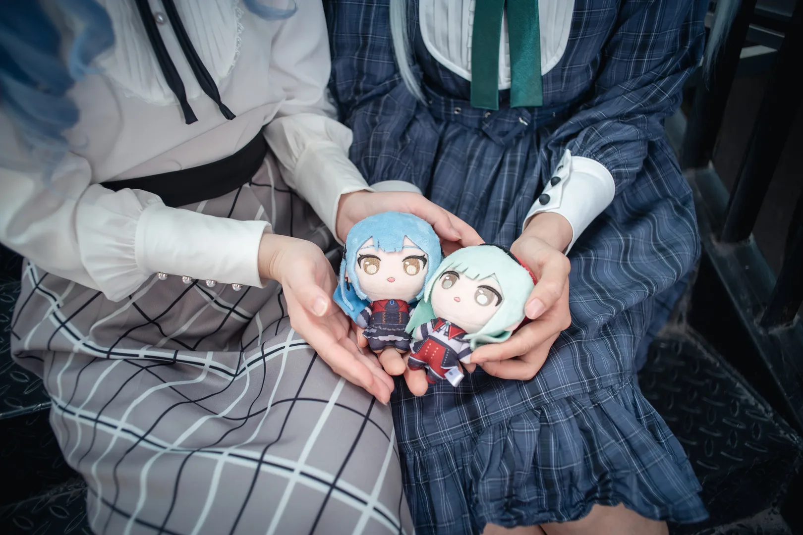 【若叶睦cos/丰川祥子cos】BangDream邦邦 睦祥的甜蜜牵手瞬间