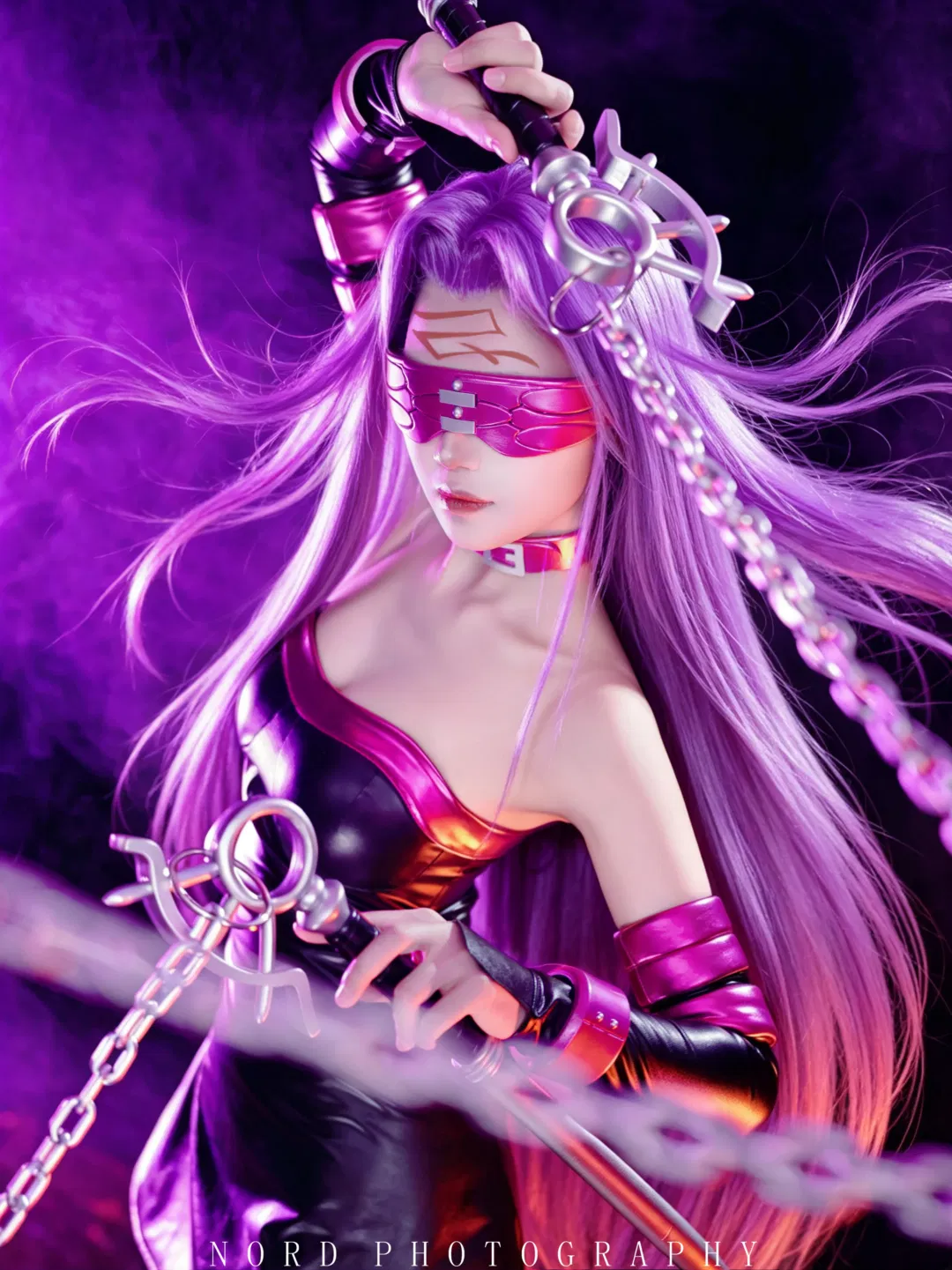 【美杜莎cos】Fate/Grand Order 暗黑系紫发魔眼演绎 - 第 1 张