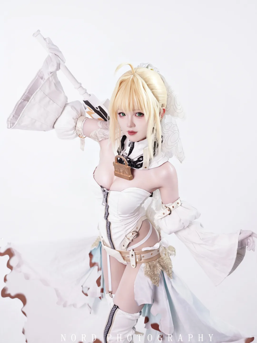 【尼禄cos】命运冠位指定罗马之花的纯白花嫁 - 第 1 张