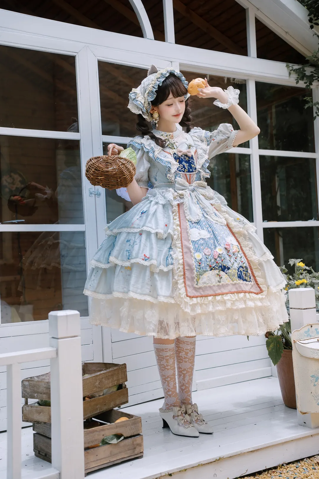 穿上古典玩偶去农场，Lolita田园风小剧场 - 第 9 张