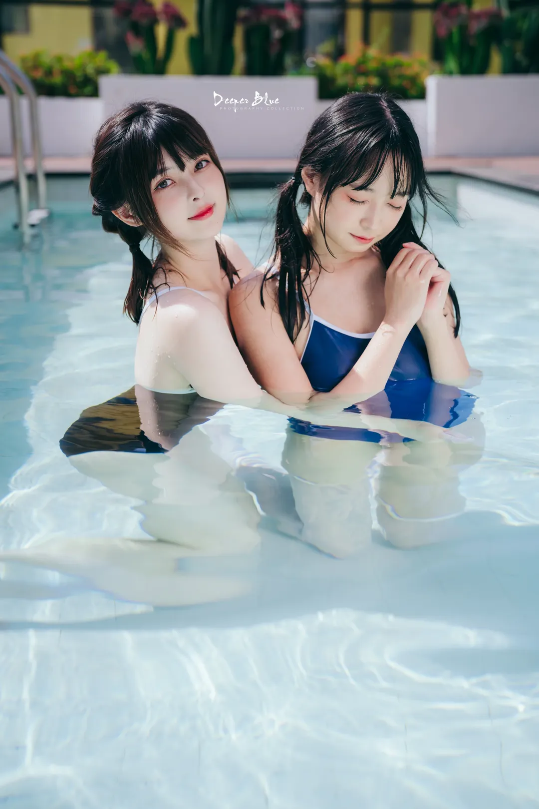 夏日露天泳池死库水写真 - 第 6 张
