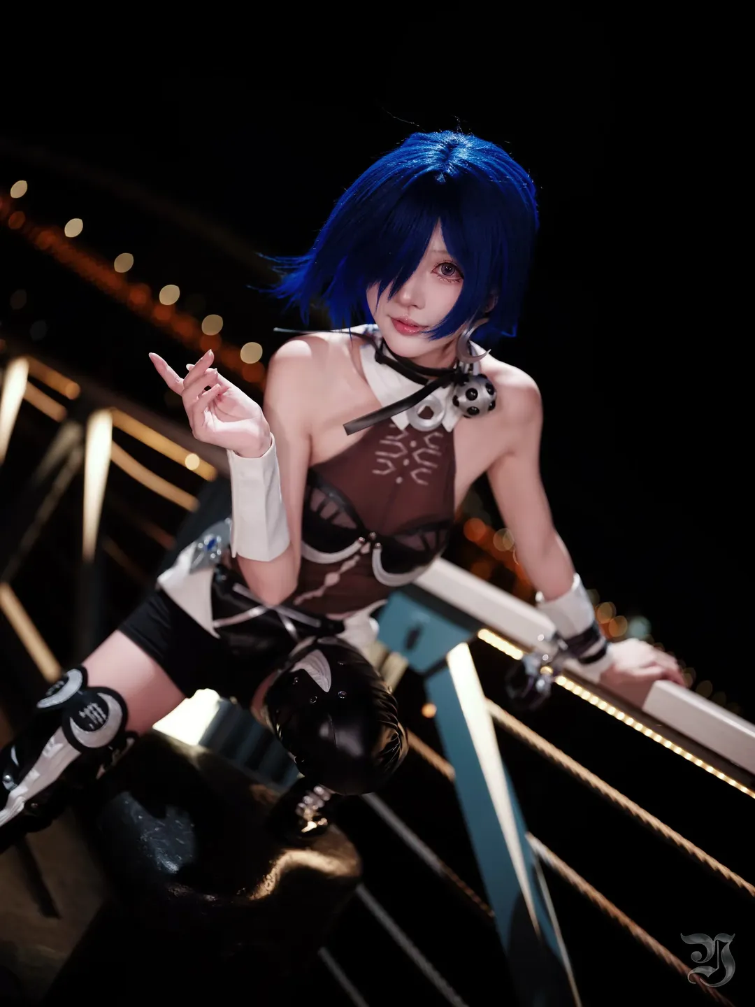 [Promeia cosplay] Zenless Zone Zero's dark night Techwear style - Image 11