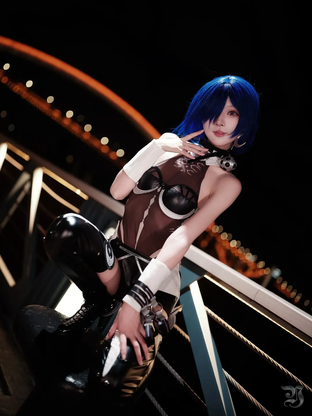 [Promeia cosplay] Zenless Zone Zero's dark night Techwear style - Image 9