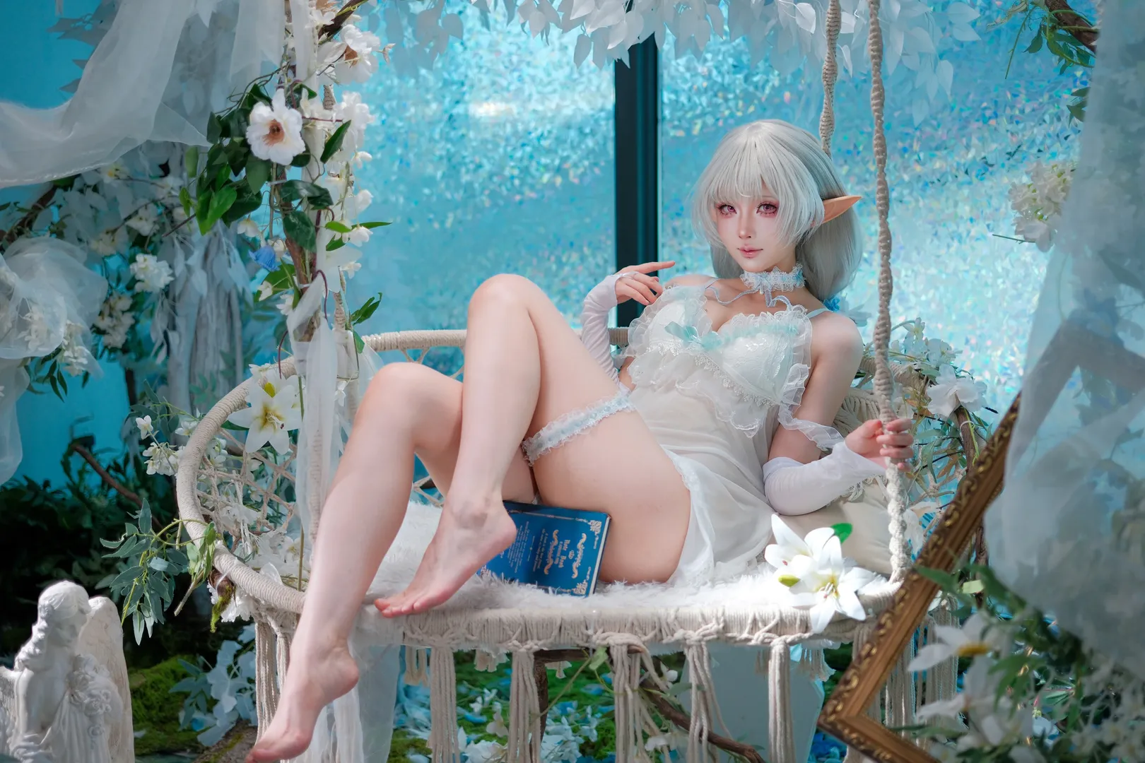 【埃佛森cos】碧藍航線的慵懶時光，吊床上的少女心事 - 第 2 張