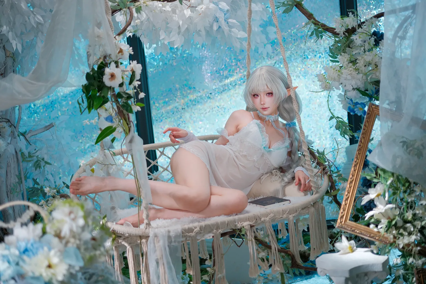 【埃佛森cos】碧藍航線的慵懶時光，吊床上的少女心事 - 第 3 張