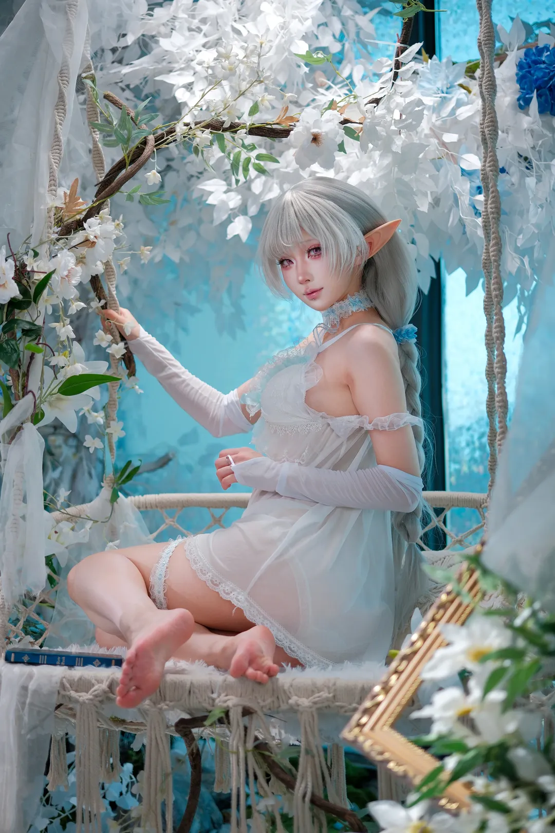【埃佛森cos】碧蓝航线，这套睡衣版真的很考验灯光和走光风险 - 第 1 张