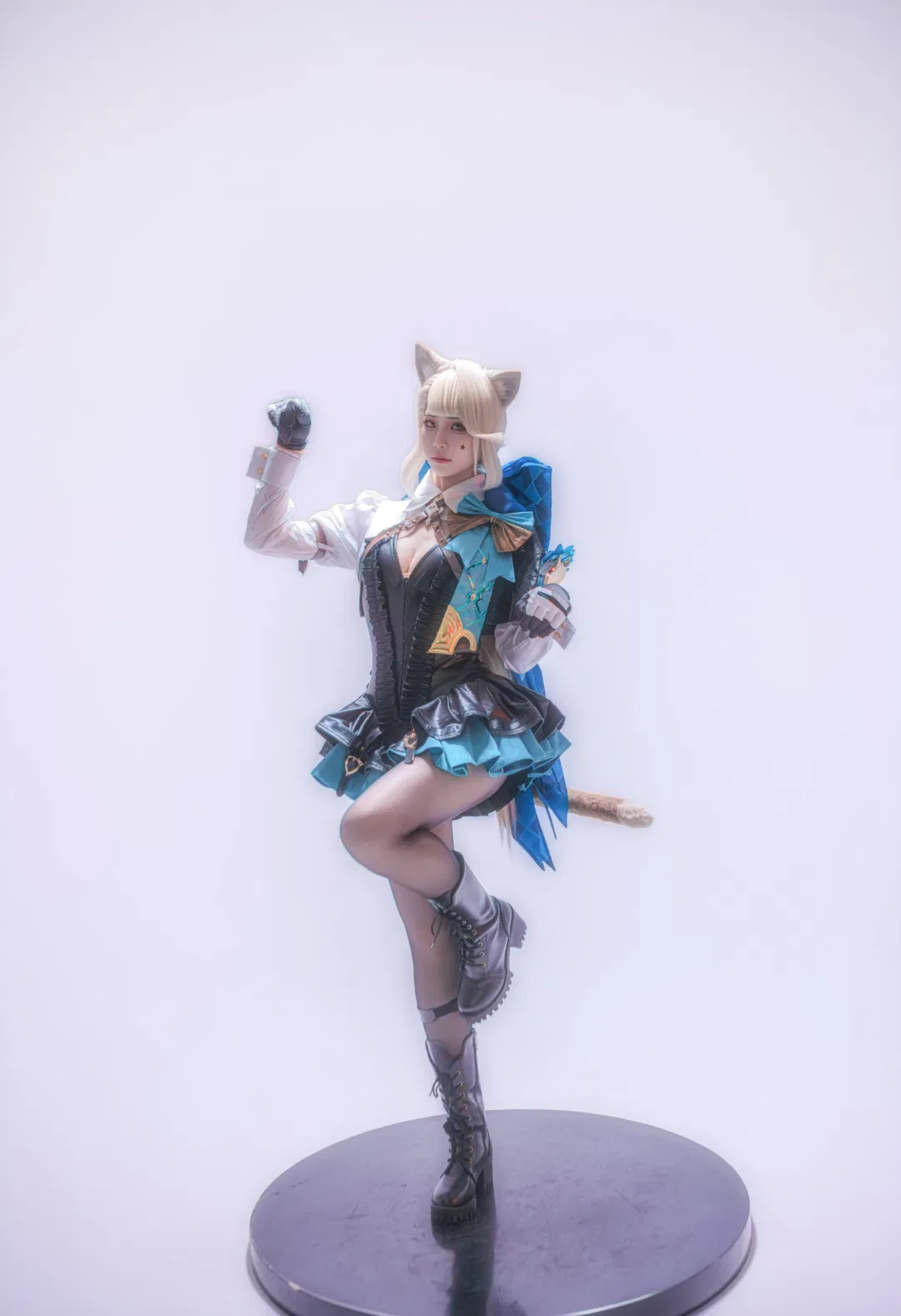 原神琳妮特cos 魔术师少女的华丽登场 - 第 4 张