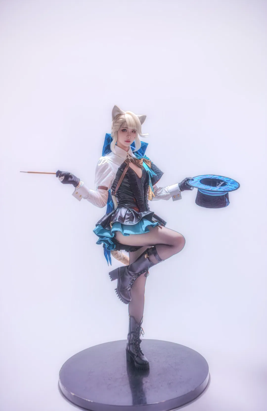 原神琳妮特cos 魔术师少女的华丽登场 - 第 5 张