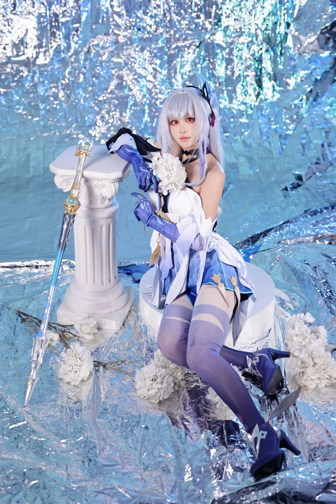 【丝柯克cos】原神里高冷优雅的剑士形象呈现