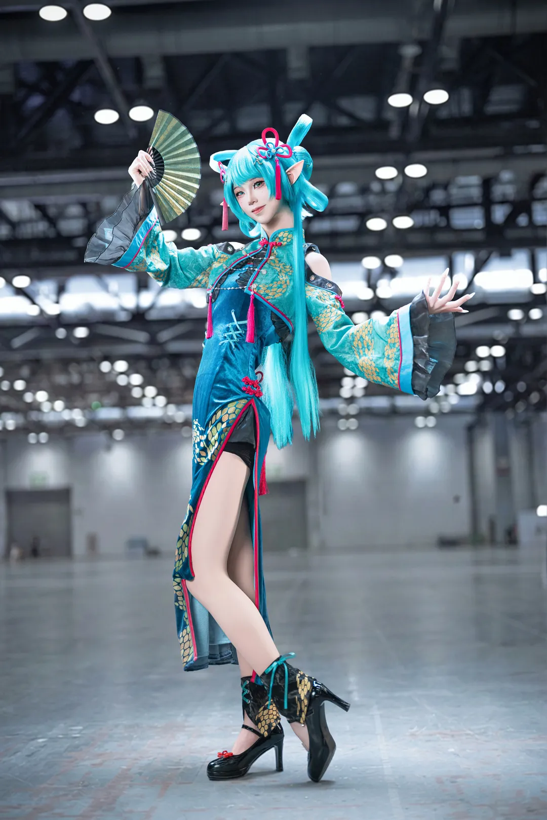 【初音未来cos】国风旗袍造型亮相ijoy漫展 - 第 2 张