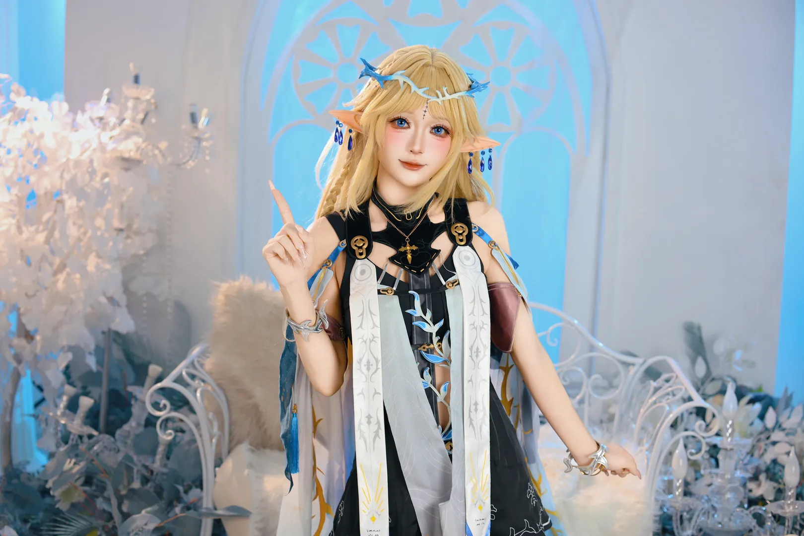 【卡提希婭cos】鳴潮奇幻風甜美精靈寫真 - 第 5 張