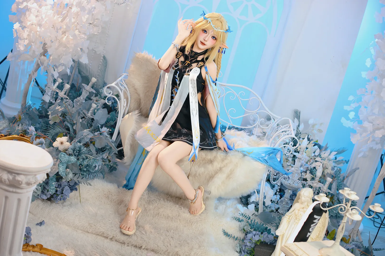 【卡提希婭cos】鳴潮奇幻風甜美精靈寫真 - 第 7 張