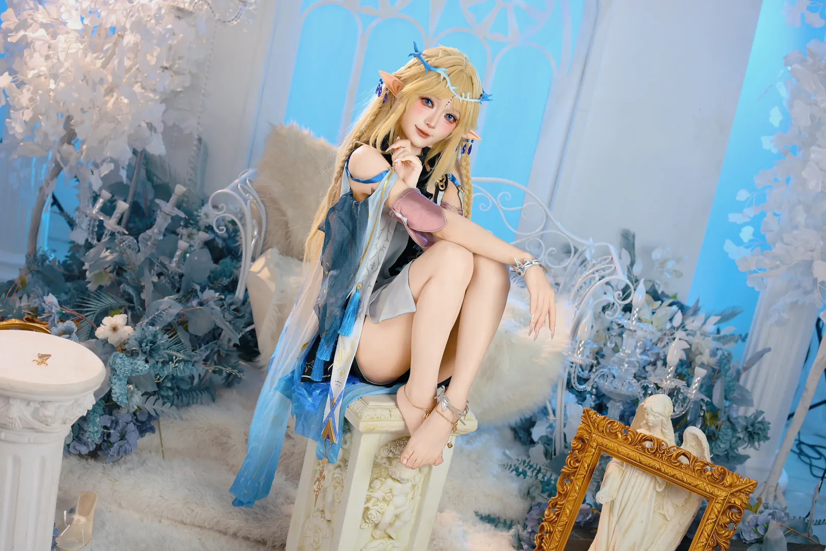 【卡提希婭cos】鳴潮奇幻風甜美精靈寫真 - 第 8 張