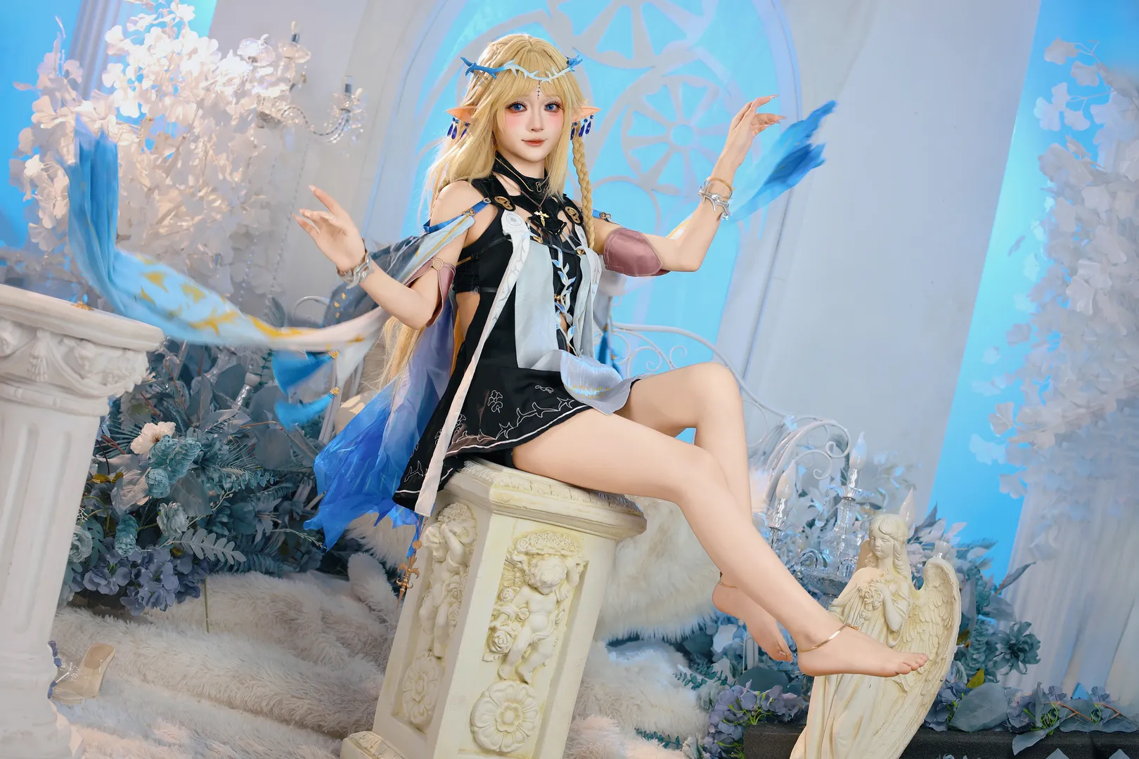 【卡提希婭cos】鳴潮奇幻風甜美精靈寫真 - 第 9 張