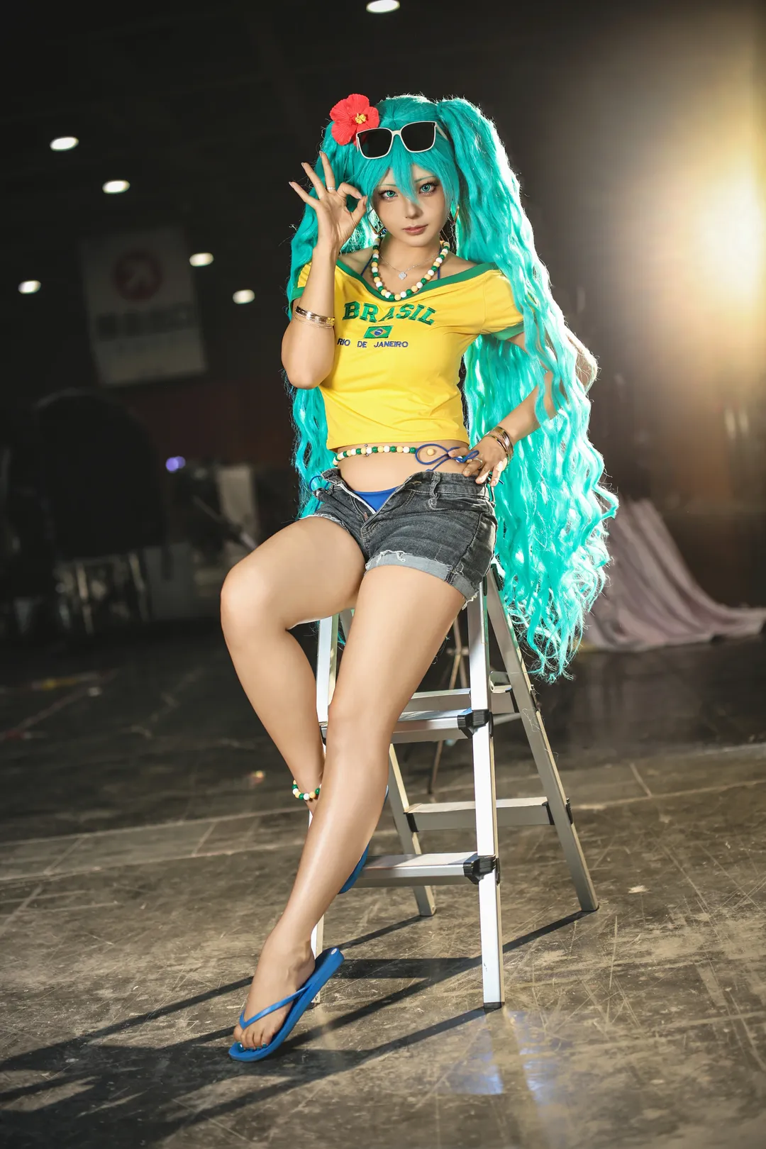 巴西風情初音未來cos，這套造型細節真的拉滿了 - 第 2 張
