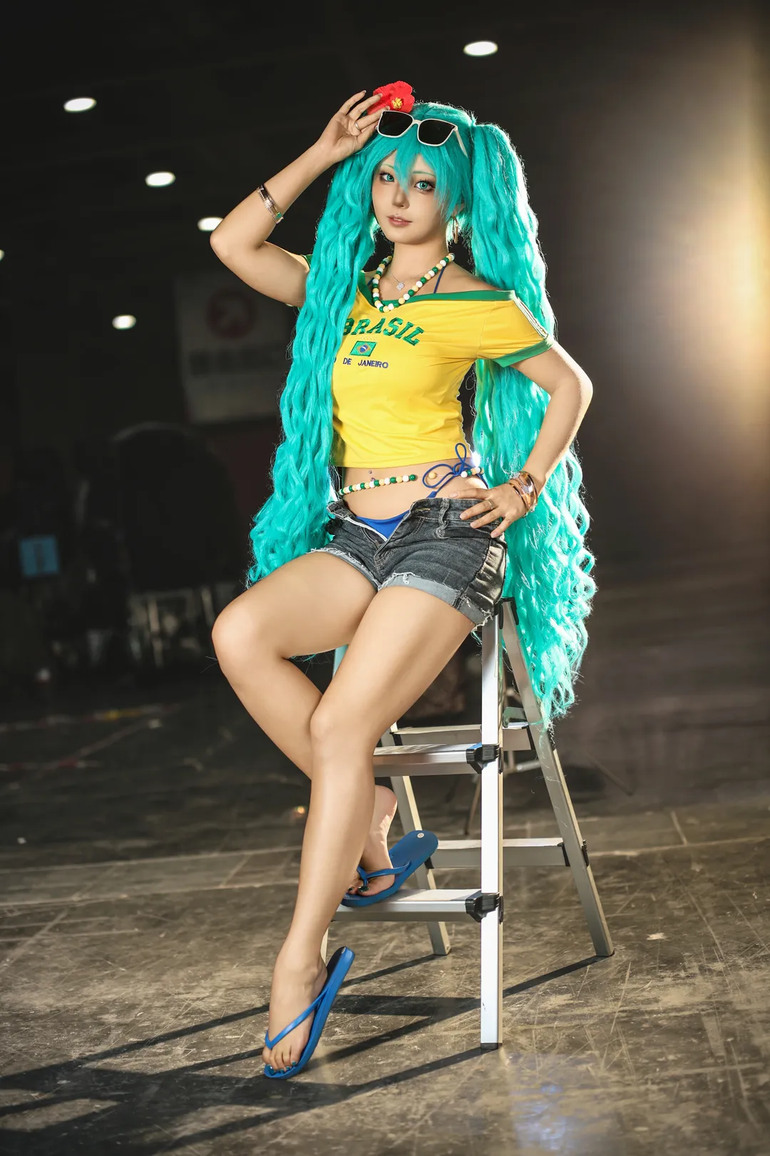 巴西風情初音未來cos，這套造型細節真的拉滿了 - 第 3 張