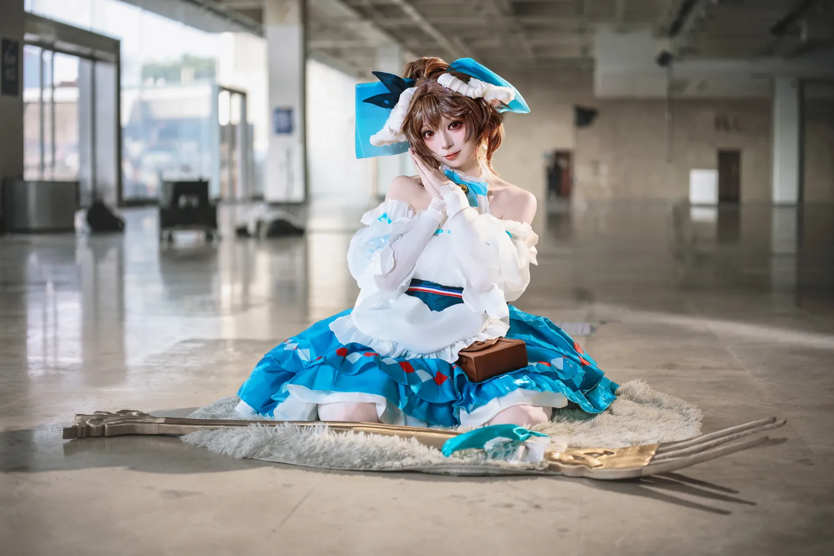 【艾雅法拉cos】明日方舟 纯烬艾雅法拉 远行前的野餐 - 第 9 张