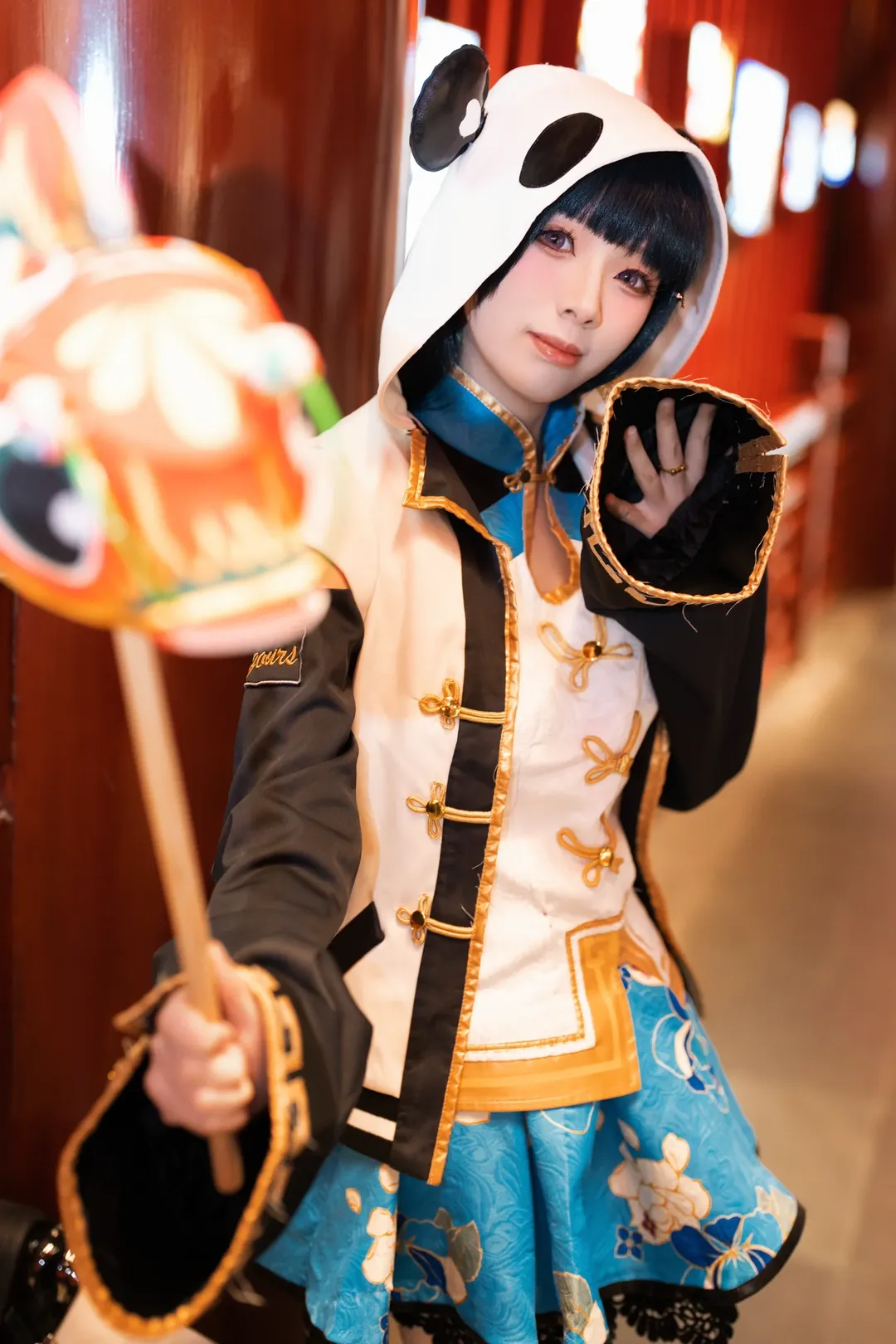 【津岛善子cos】lovelive aqours旗袍觉醒，夜游灯会 - 第 7 张