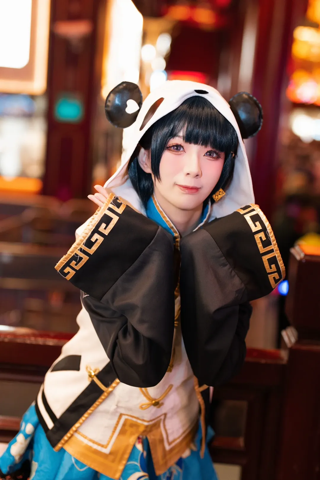 【津岛善子cos】lovelive aqours旗袍觉醒，夜游灯会 - 第 8 张