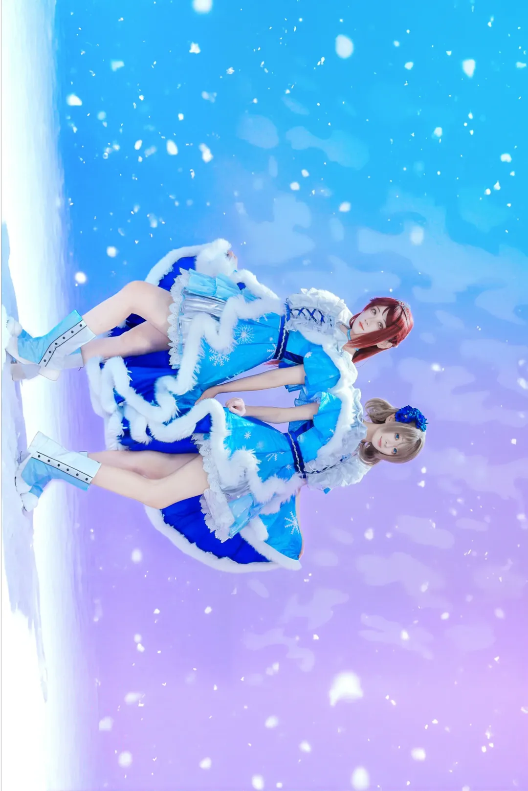【樱内梨子cos】Aqours冬季雪景双人拍摄记录 - 第 1 张