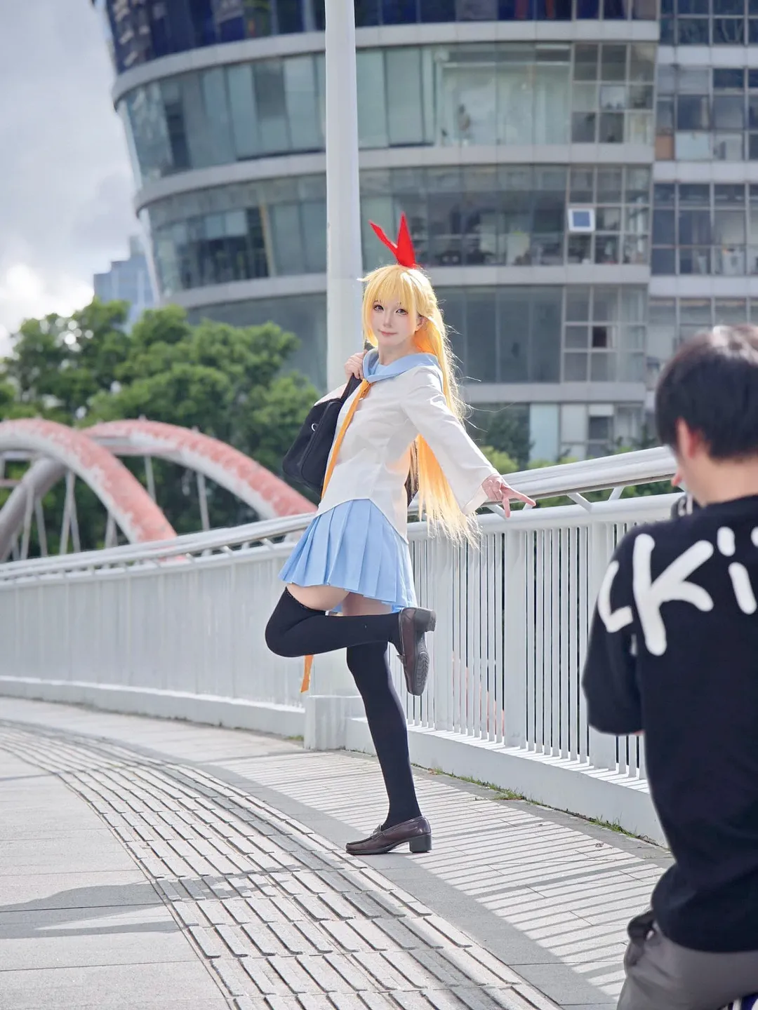 【桐崎千棘cos】偽戀傲嬌大小姐的都市日常 - 第 1 張