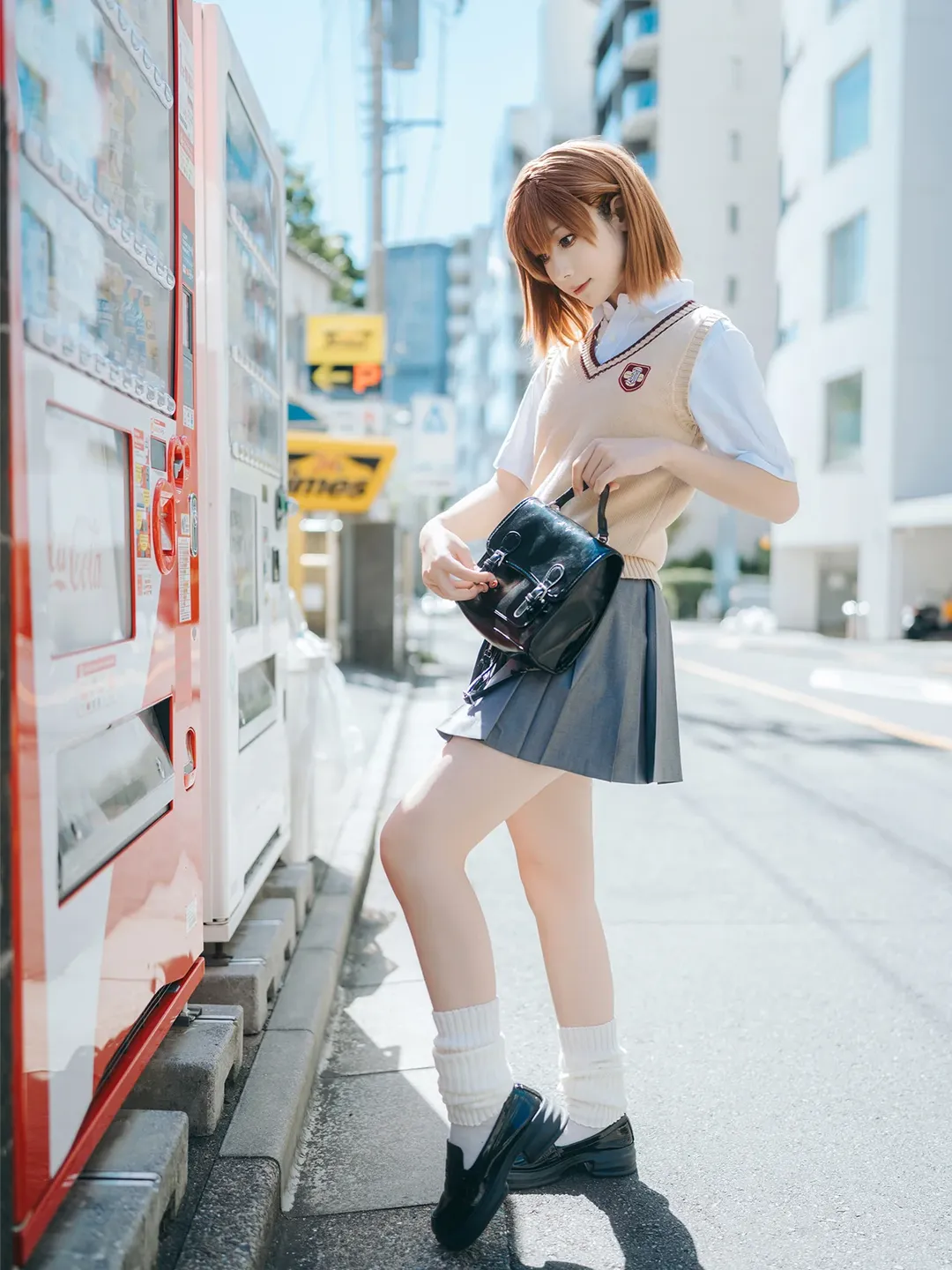 【御坂美琴cos】某科學的超電磁炮，東京塔下的常盤臺日常 - 第 2 張