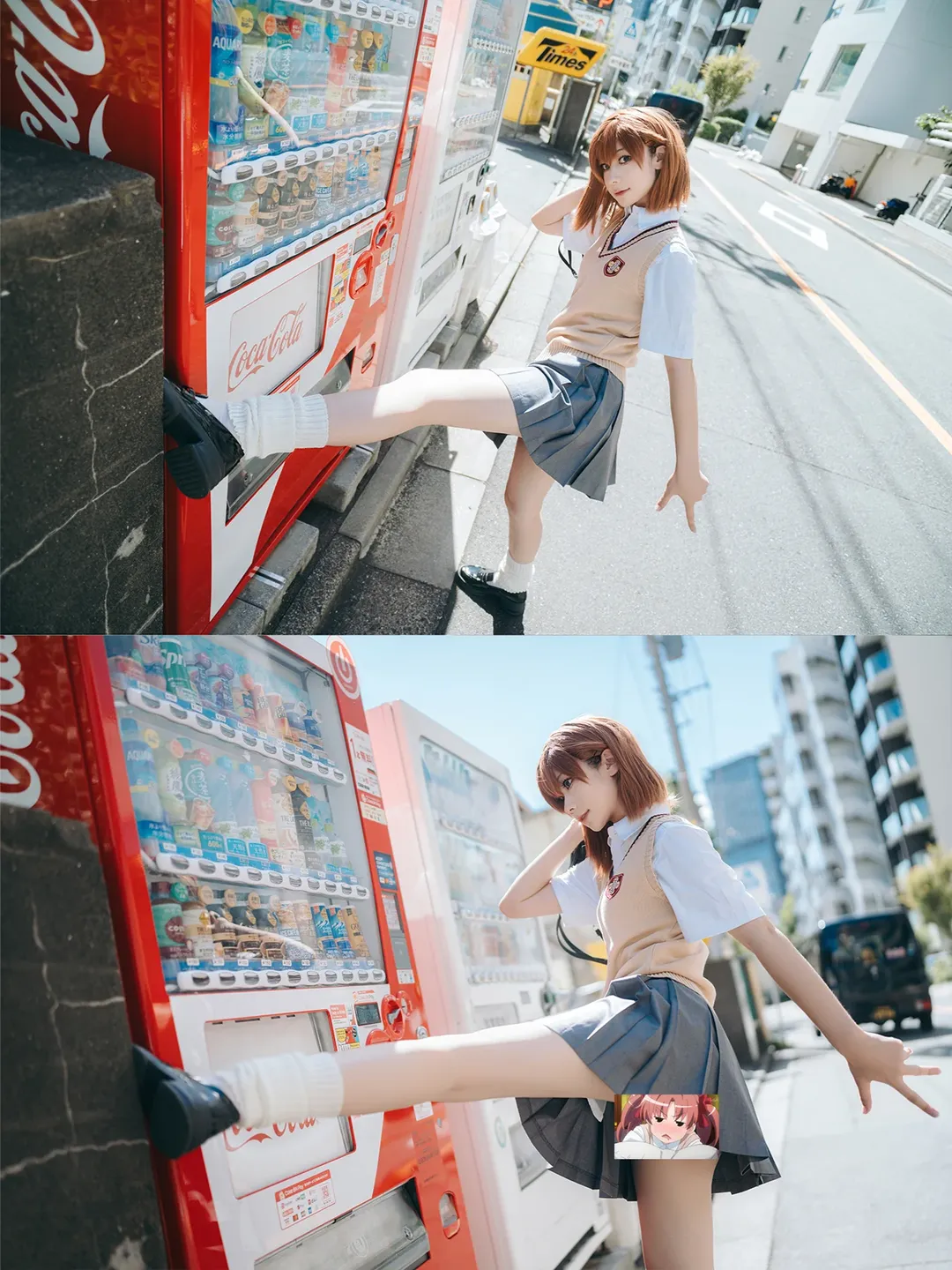 【御坂美琴cos】某科學的超電磁炮，東京塔下的常盤臺日常 - 第 3 張