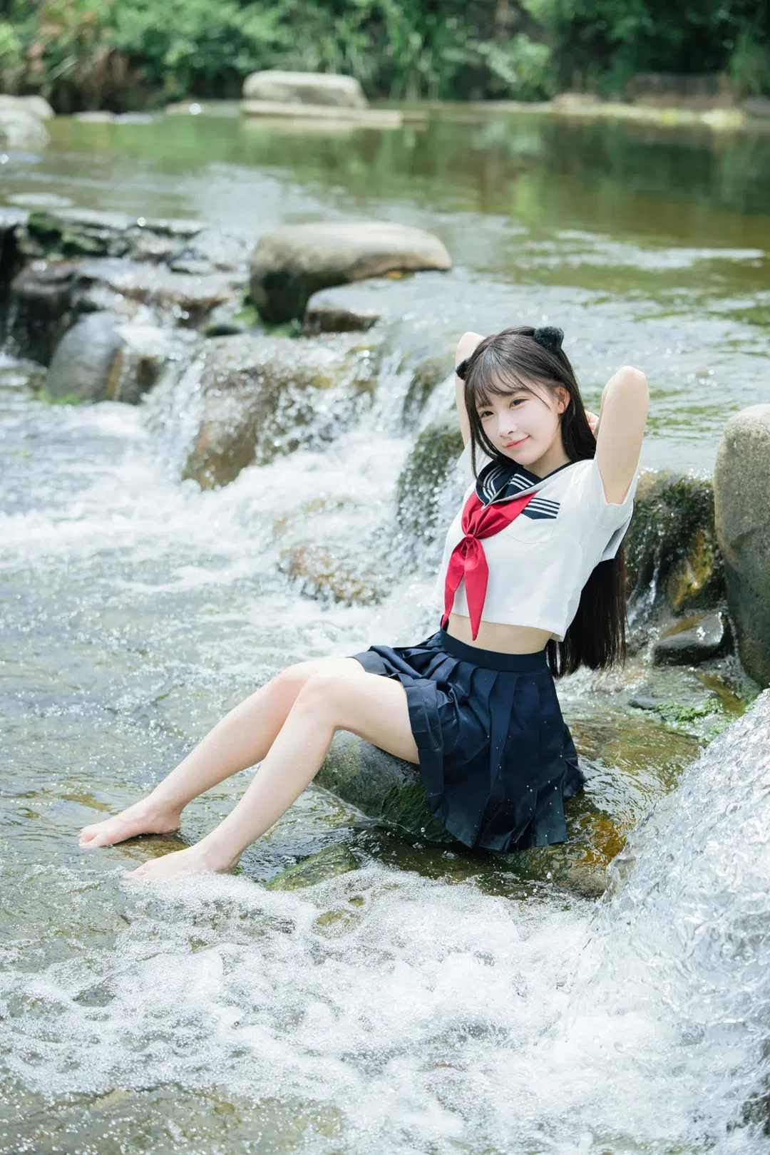 【纯水精灵cos】山间溪流里的清澈掠影 - 第 1 张