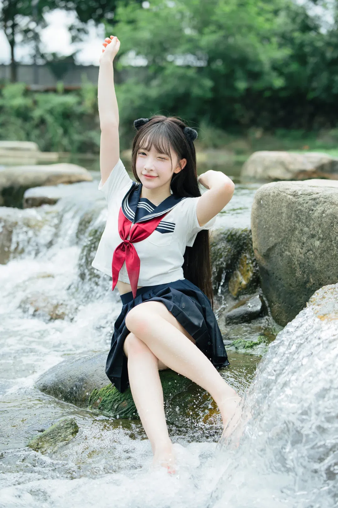 【纯水精灵cos】山间溪流里的清澈掠影 - 第 2 张