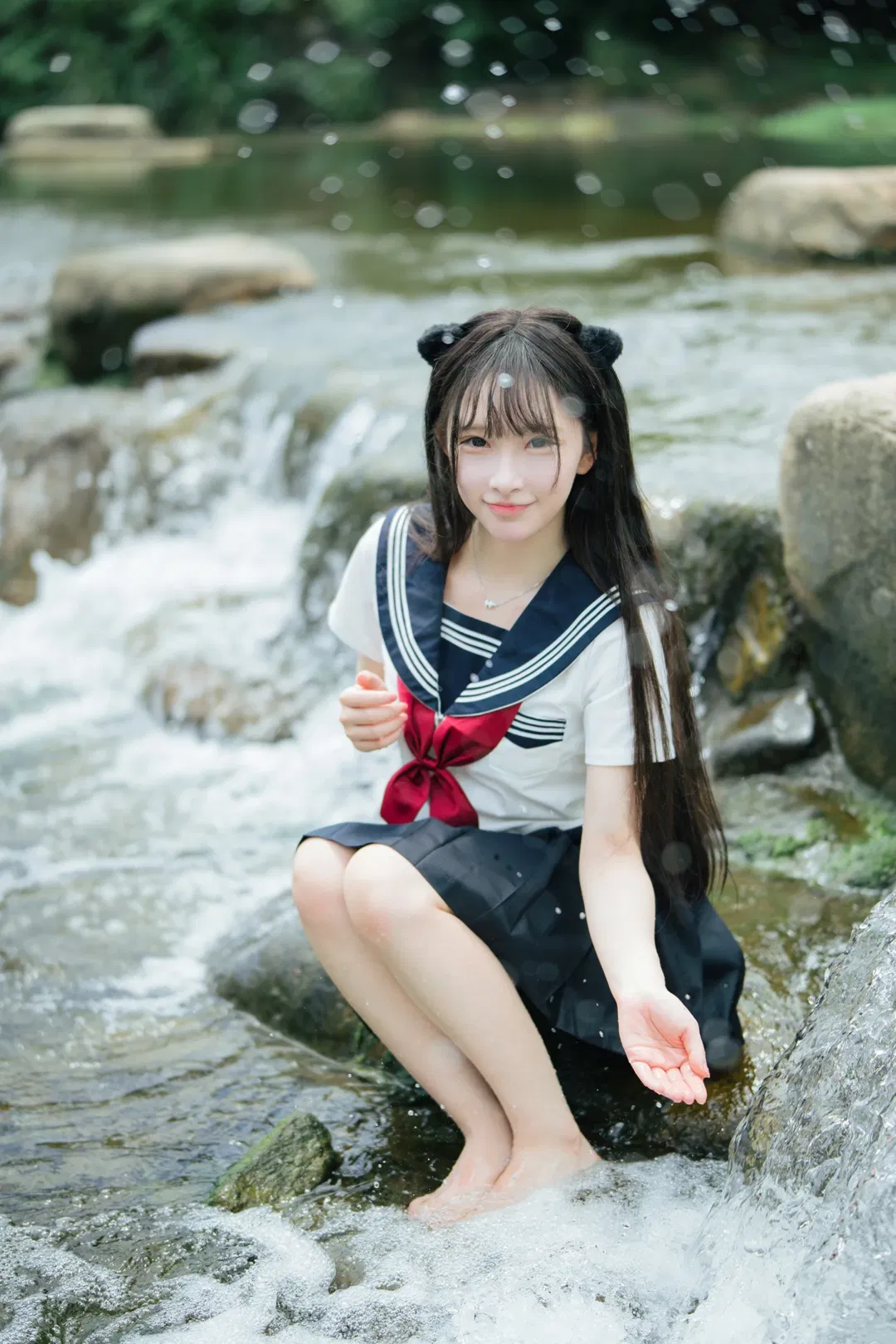 【纯水精灵cos】山间溪流里的清澈掠影 - 第 4 张