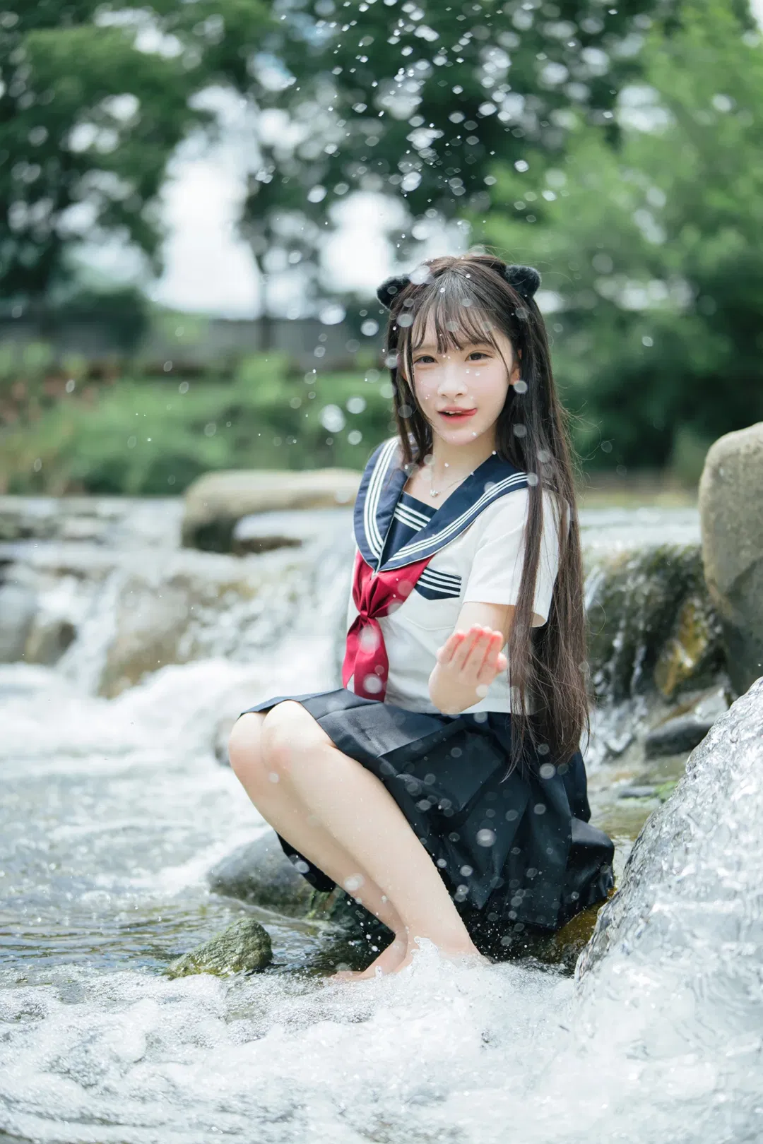 【纯水精灵cos】山间溪流里的清澈掠影 - 第 5 张