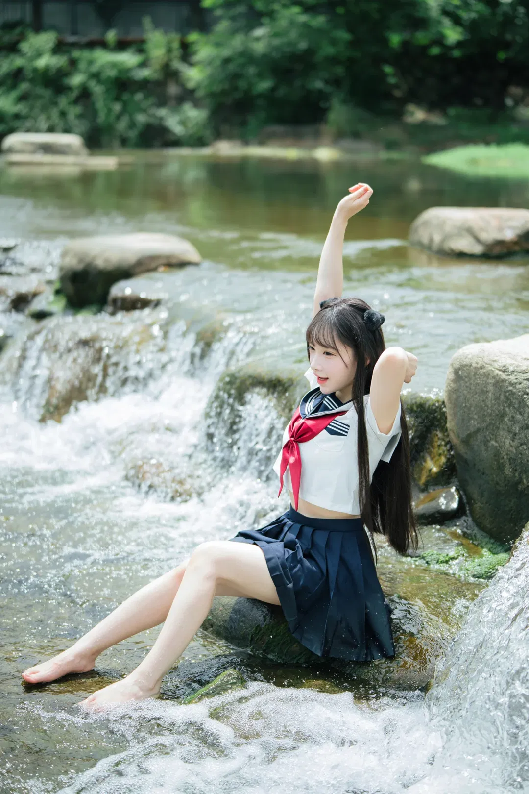【纯水精灵cos】山间溪流里的清澈掠影 - 第 6 张