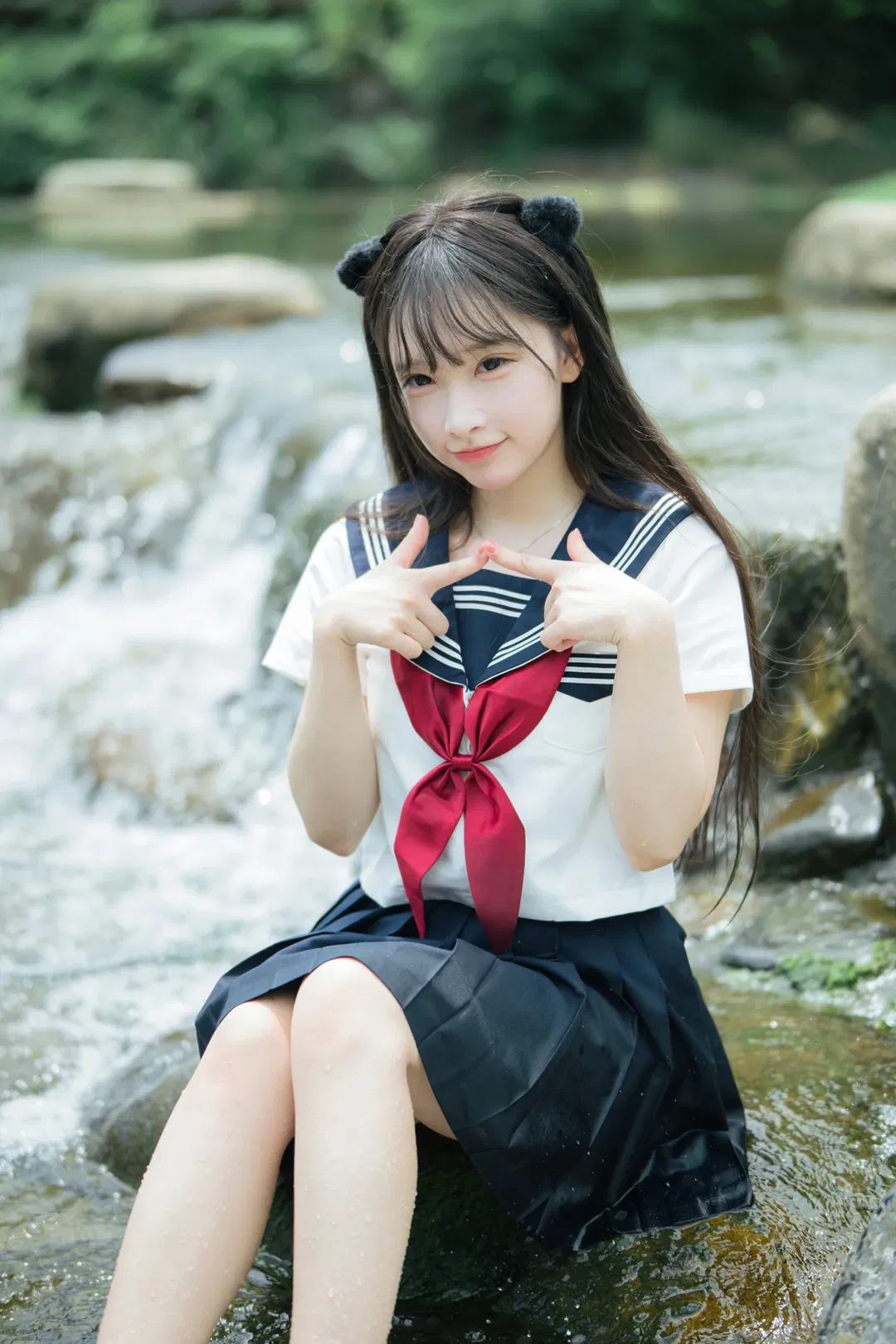 【纯水精灵cos】山间溪流里的清澈掠影 - 第 9 张