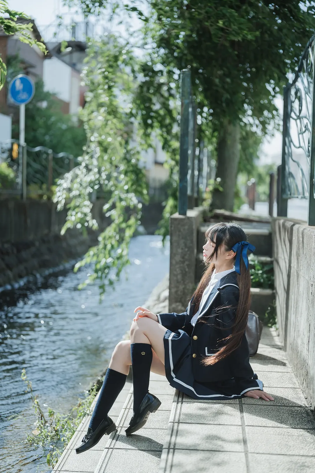 放学后的都市溯溪 JK制服的清凉玩水日常 - 第 10 张