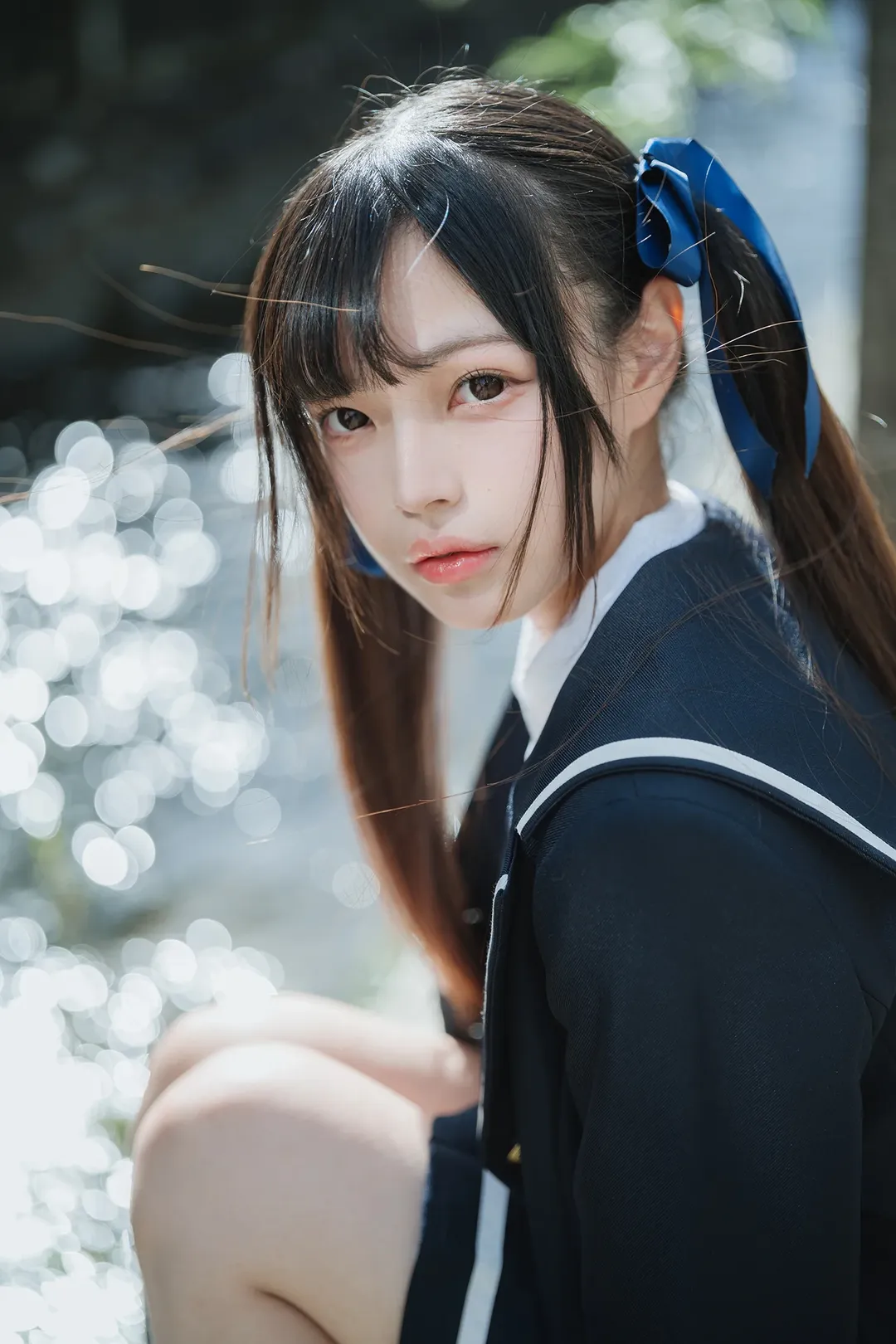 放学后的都市溯溪 JK制服的清凉玩水日常 - 第 9 张