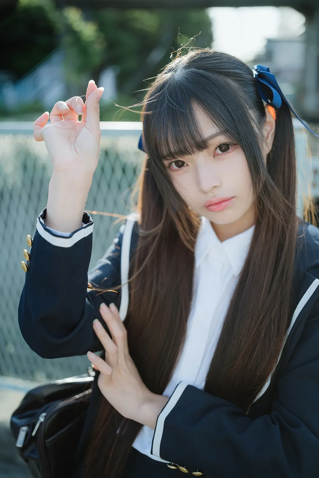 二子玉川的日系JK制服街拍 - 第 10 张