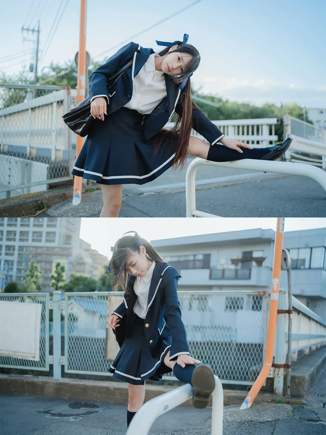 二子玉川的日系JK制服街拍 - 第 12 张