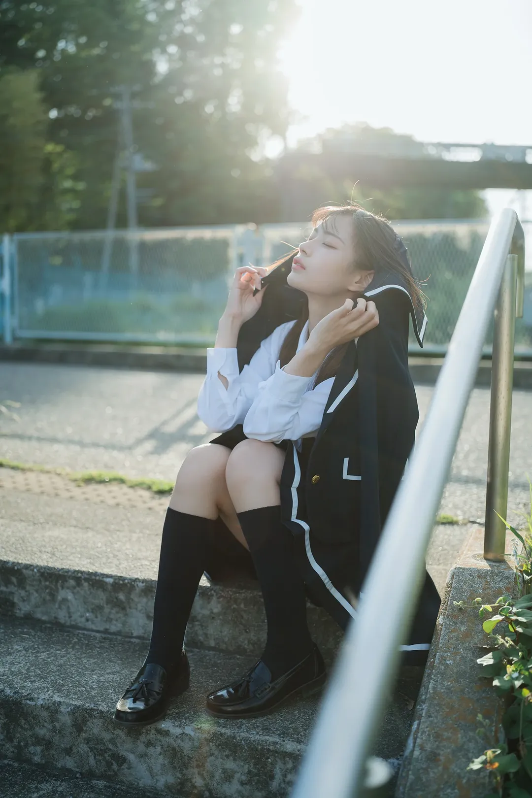 二子玉川的日系JK制服街拍 - 第 4 张