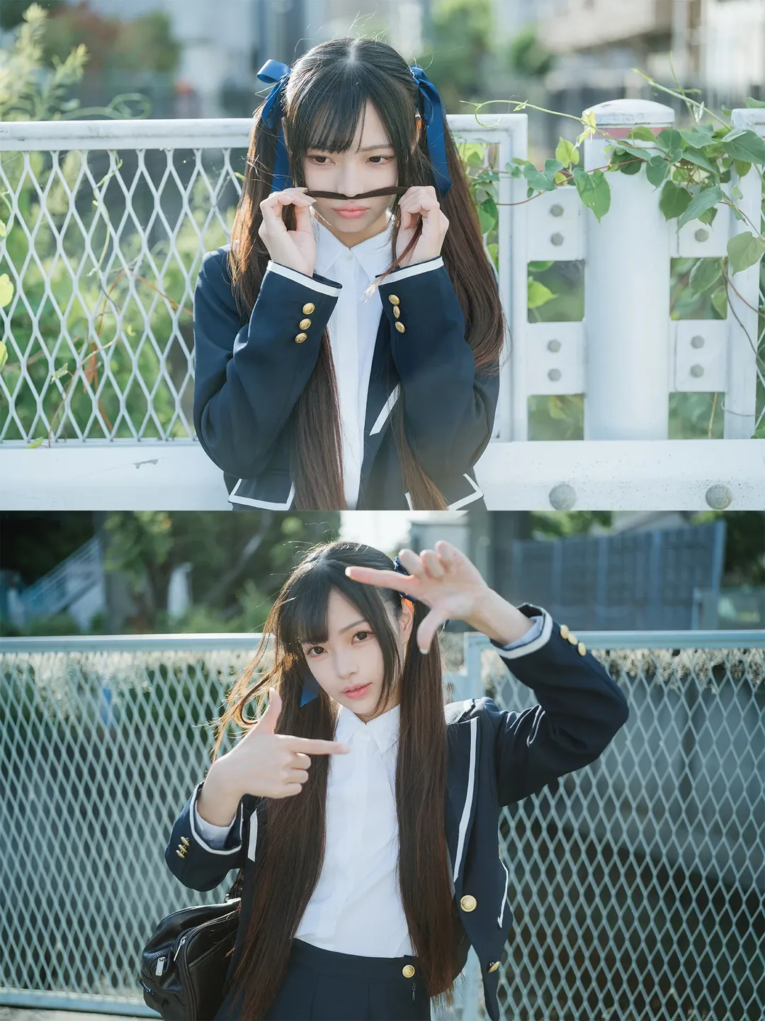 二子玉川的日系JK制服街拍 - 第 7 张