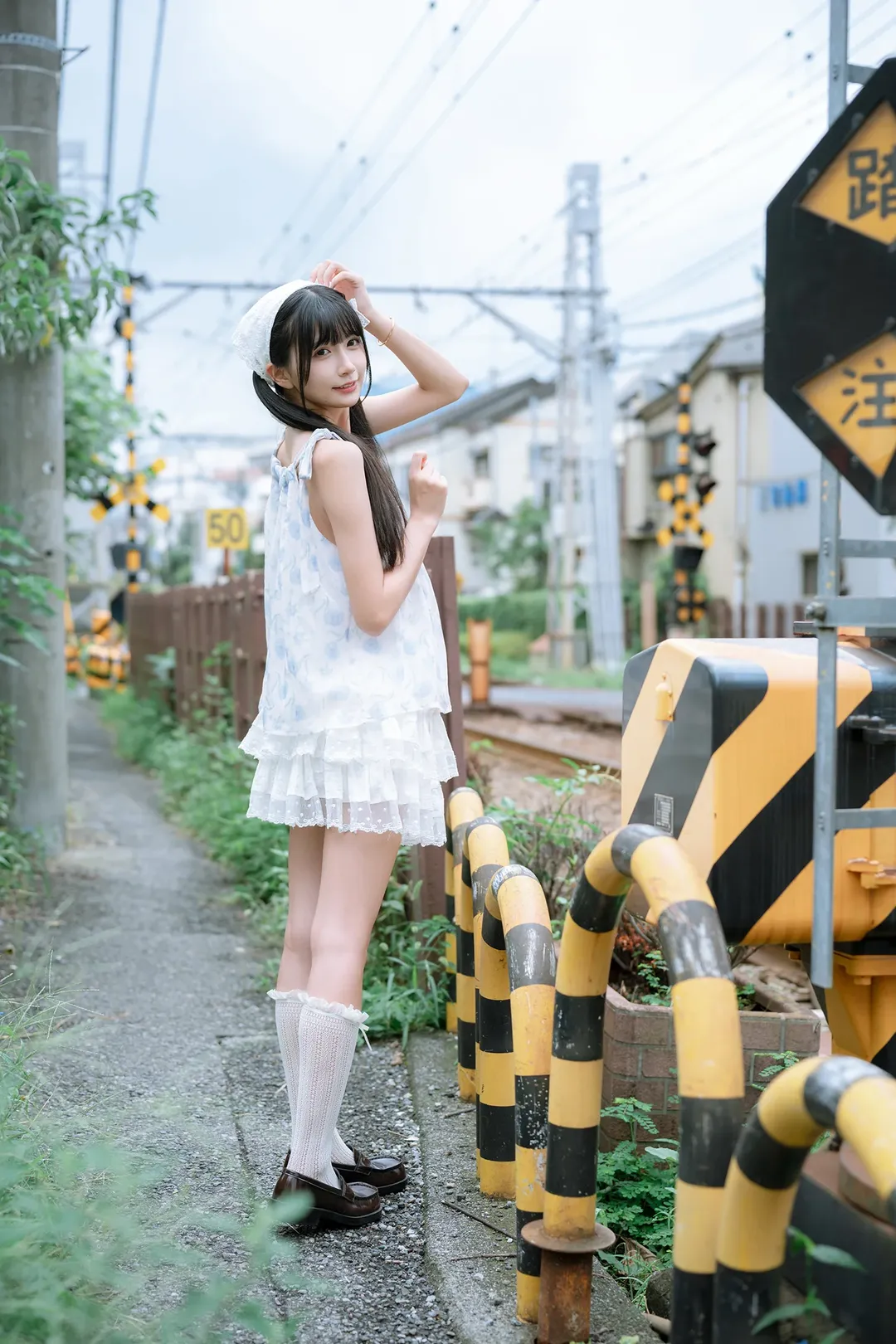 飞鸟山阴天铁道日系蕾丝穿搭cosplay - 第 3 张