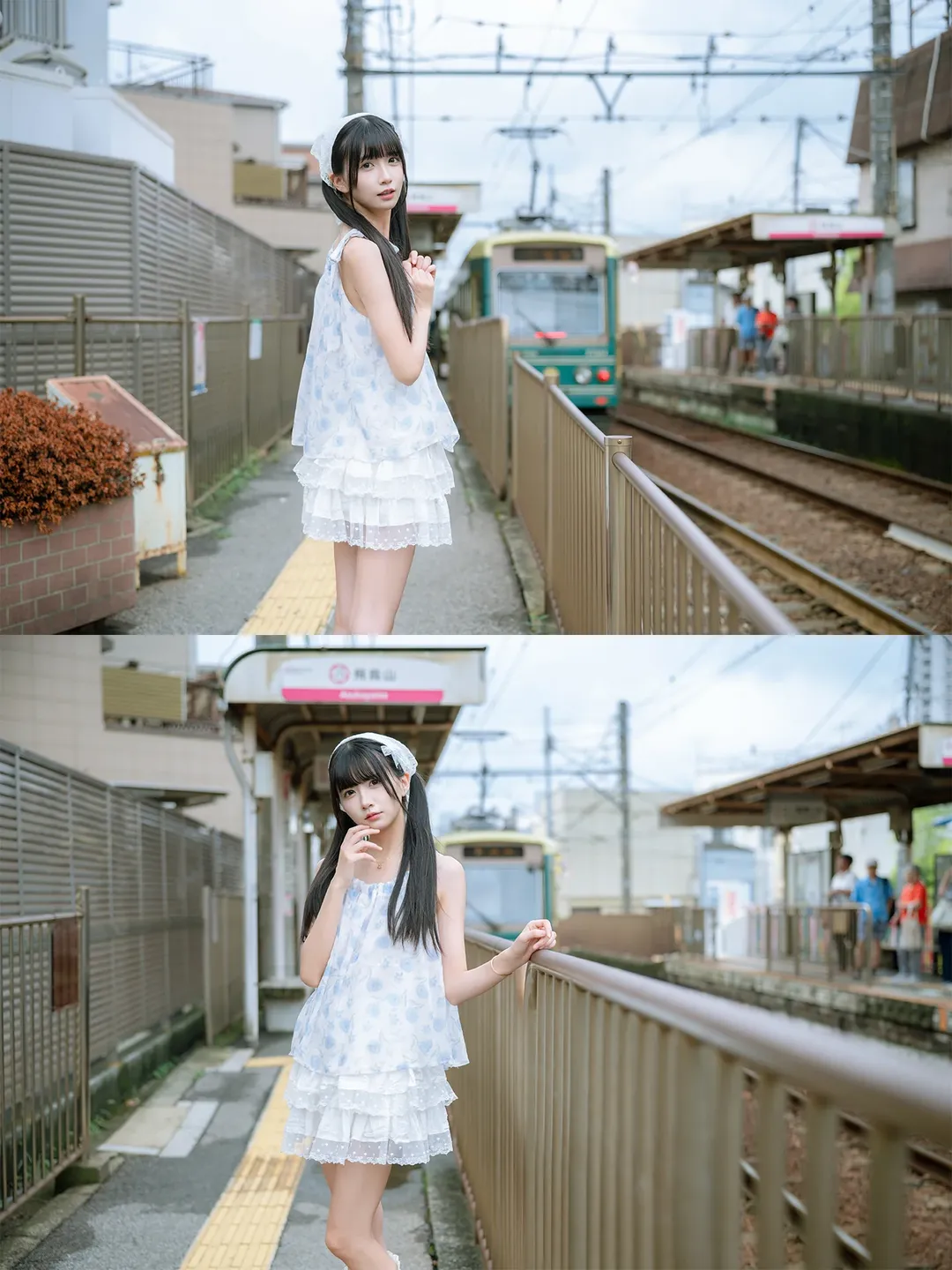 飞鸟山阴天铁道日系蕾丝穿搭cosplay - 第 6 张