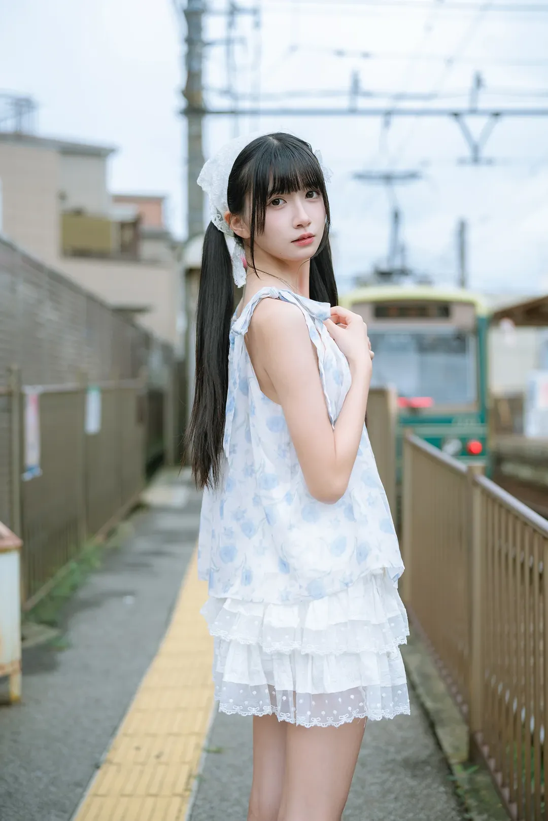 飞鸟山阴天铁道日系蕾丝穿搭cosplay - 第 7 张