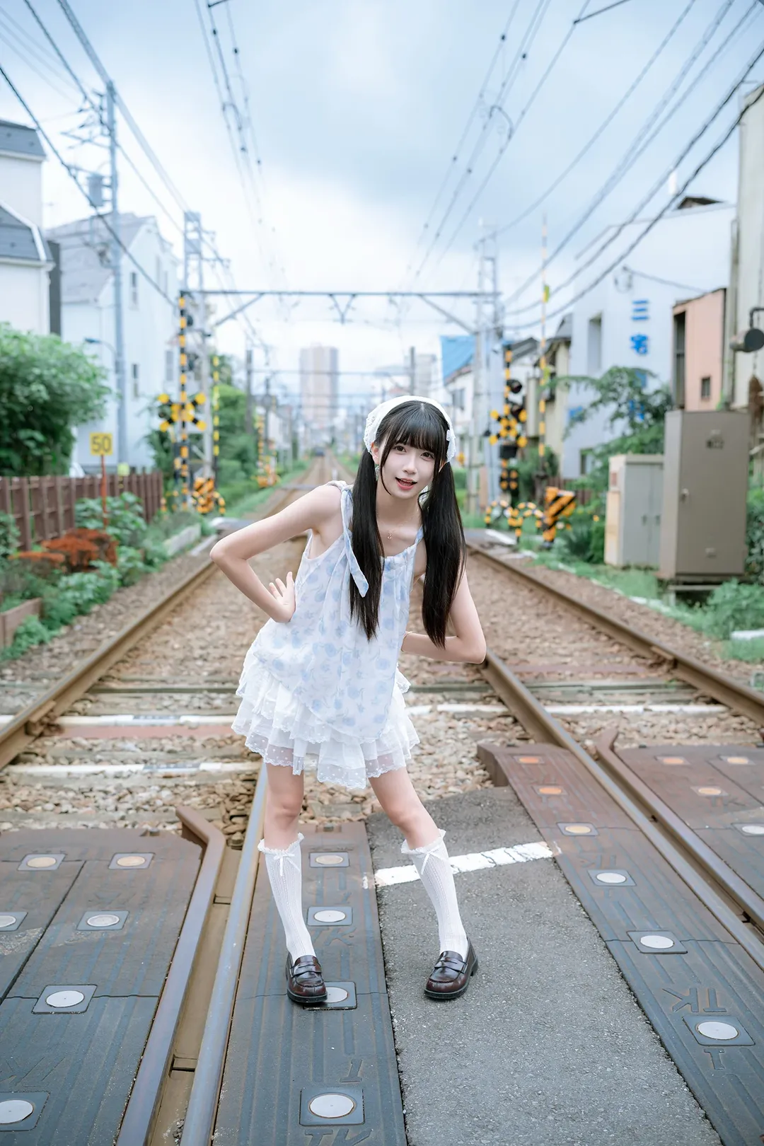 飞鸟山阴天铁道日系蕾丝穿搭cosplay - 第 9 张