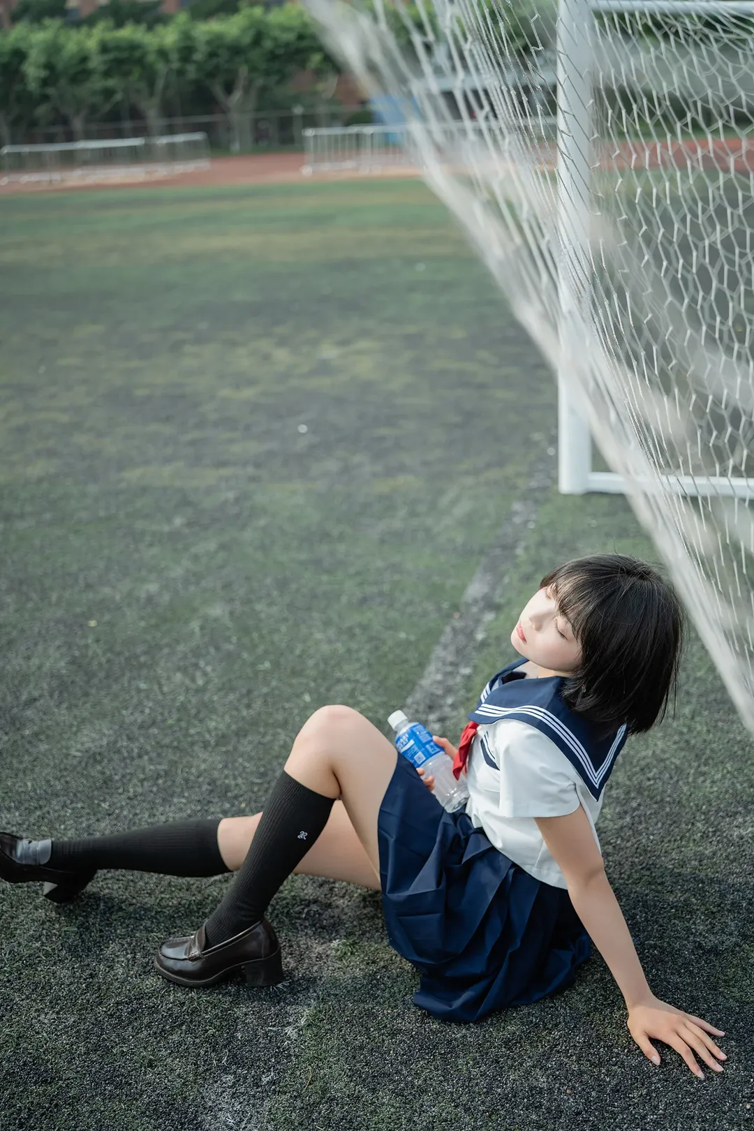 抓住暑期的尾巴拍一組校園風JK制服外拍 - 第 9 張
