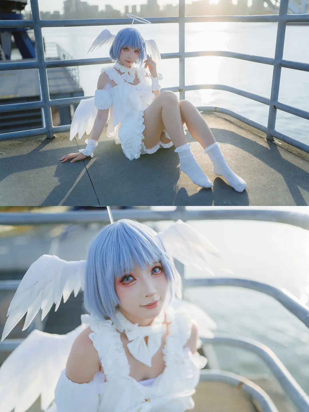 【雷姆cos】天使女仆的公园逆光出片记录 - 第 14 张