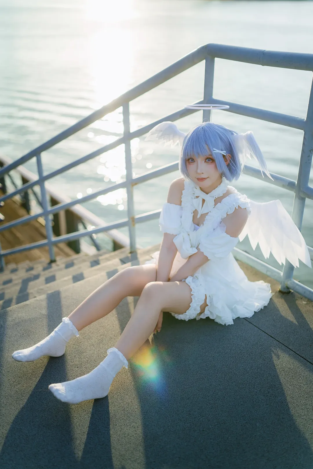 【雷姆cos】天使女仆的公园逆光出片记录 - 第 16 张