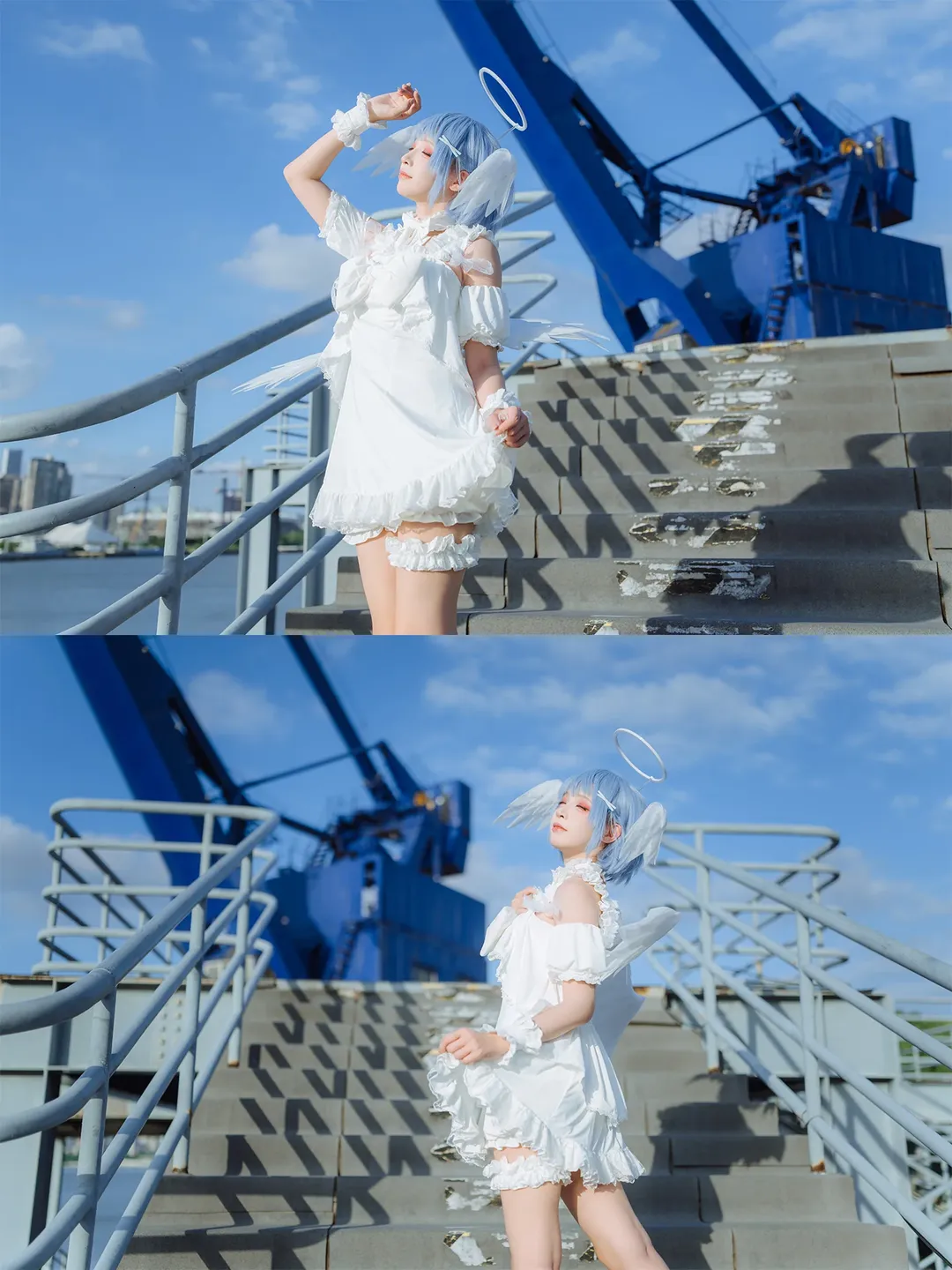 【雷姆cos】天使女仆的公园逆光出片记录 - 第 2 张