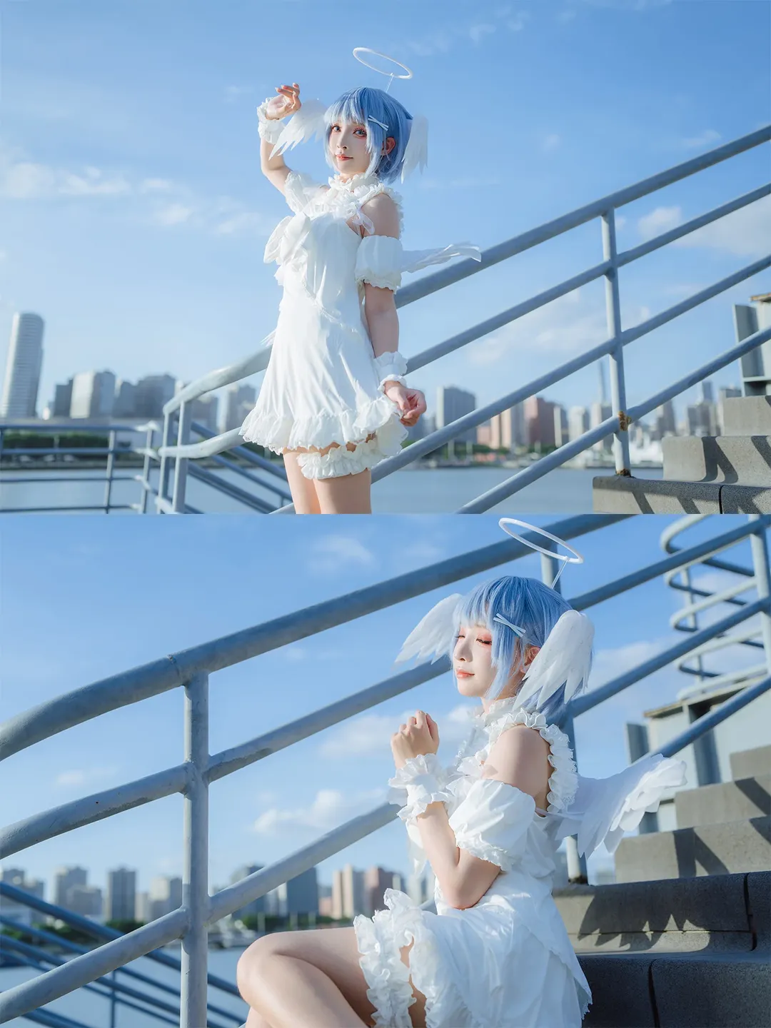 【雷姆cos】天使女仆的公园逆光出片记录 - 第 5 张
